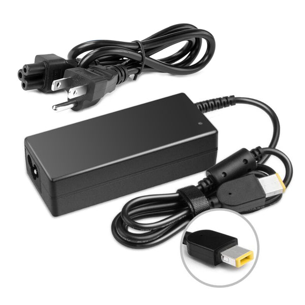Laptop Charger 65W  20V 3.25A Power Supply Rectangle USB AC Adapter for Lenovo IdeaPad Yoga; ThinkPad Helix; T440 T440s T450 T450s T460s L440 L450 X240 X250 X260; E440 E450 E460; Flex 2 3 10 11 14